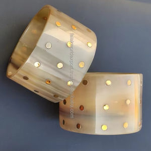 <b>Gemstone</b> <b>Bracelet</b> Handmade Natural Horn Color Bangle <b>Bracelet</b> With love and Best Design Bangle Horn Bangle <b>Bracelet</b> By FWE - Product Image 1