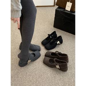 Zapatos Mary Jane de Estilo Francés para Primavera y Verano, Zapatos Planos de Cuero con Suela Gruesa de Estilo Británico Retro, Zapatos de Tacón Alto Dulces y Elegantes - Product Image 3