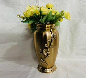 Modern Style Antique <b>Gold</b> Flower <b>Vase</b> New Design Hot Selling Vintage Flower <b>Vases</b> & Flower Pots. - Product Image 1