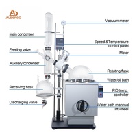Évaporateur rotatif électrique automatique de laboratoire avec verre borosilicaté pour eau distillée, capacité 50L