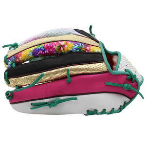 Guantes de bateo de béisbol impresos personalizados cuero PU duradero, correa de muñeca segura, espalda de malla transpirable para comodidad y estilo - Product Image 5