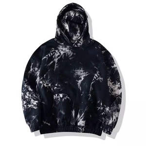 Nouveaux hommes Logo personnalisé Tie Dye Hoodies à manches longues Zip-up Fashion Style haute qualité automne Hoodies pour hommes - Product Image 5