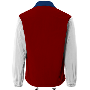 ขายส่งเสื้อแจ็คเก็ตกันลมผู้ชายสั่งทําพิเศษไนลอนโพลีเอสเตอร์แจ็คเก็ตคุณภาพสูงแจ็คเก็ตโค้ชสําหรับผู้ชาย - Product Image 6