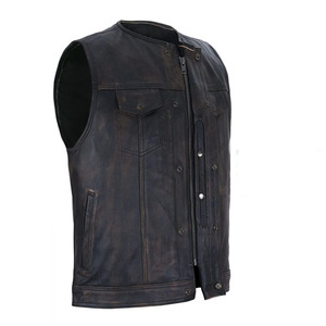 Chaleco de cuero Reversible de moda de talla grande 2024, tela de invierno elástica ligera, impresión personalizada, ropa exterior de estilo informal - Product Image 5