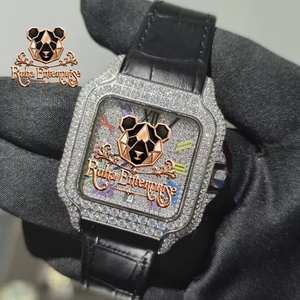 <b>Mens</b> Sport Style <b>Watch</b> with Contoured Rubber Wristband Detailed Inner Scale Bold Multi-Section Face Configuration - Product Image 2
