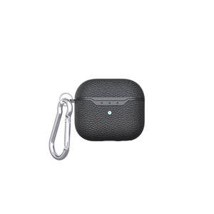 Étui de protection en silicone noir Netzy pour AirPods 4, housse antichoc pour écouteurs avec airbag 03, compatible avec les écouteurs - Product Image 1