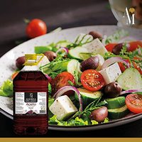 Vinaigre de vin rouge Acetificio Andrea Milano, bouteilles de 5 litres, fermenté à 100%, liquide en vrac, fabriqué en Italie, certifié GMP et IFS, durée de conservation de 5 ans