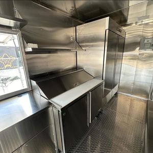 Remorque de camion-restaurant BONZAII 5,8 m à double essieu tandem, carrosserie en aluminium, construction en acier, cuisine mobile extérieure - Product Image 3