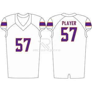 American Football Uniform Wholesale New York City Stitched Jersey Unisex <b>Jet</b> Team Breathable Plus Size - Product Image 2