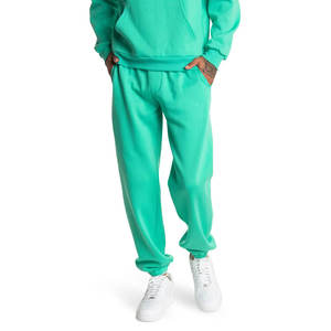 Pantalon de survêtement en molleton de coton ample de style nouveau 100% coton Pantalon de survêtement personnalisé Jogging d'hiver - Product Image 4