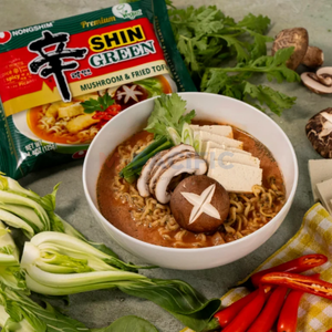 Fideos Verdes NONGSHIM SHIN RAMYUN, Paquete de 16 (4x4) - Product Image 3