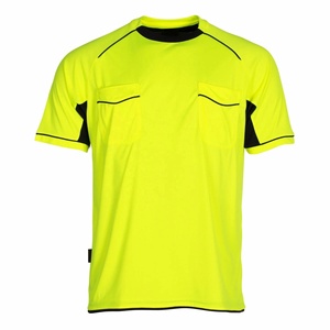 Camiseta de Uniforme de Voleibol de Color Amarillo con Diseño Personalizado y Logotipo Propio, Camiseta de Uniforme de Voleibol de Manga Corta al por Mayor, Ropa Deportiva - Product Image 1