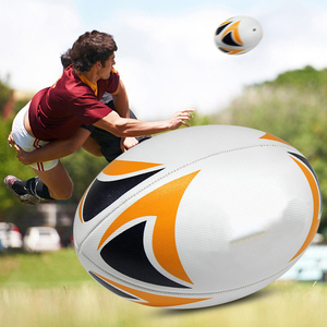 Ballon de rugby professionnel sur mesure de haute qualité ballons de sport de bonne qualité pour la vente en gros - Product Image 2