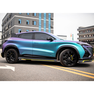 Tốt nhất giá bán buôn Độc Đáo Chất lượng cao Matte kim cương phim PVC ô tô phim Tắc Kè Hoa ppf màu tím thay đổi phim - Product Image 4