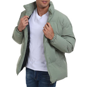 Chaqueta de Invierno para Hombre de Alta Calidad, Impermeable, Transpirable, Aislante, Resistente al Viento, Diseño Acolchado, Cierre de Cremallera, Tallas Grandes, para Uso en Exteriores - Product Image 2