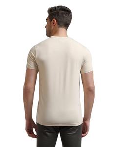 Camiseta de algodón extragrande de alta calidad para hombre, logotipo personalizado, peso pesado, hombro caído, acanalado, cuello redondo, ropa informal larga, logotipo personalizado - Product Image 5