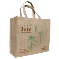 Sacs fourre-tout en jute tendance réutilisables et écologiques personnalisés Sac de shopping en jute naturel personnalisé à vendre