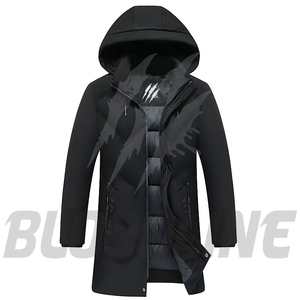 BLOODLINE INTERNATIONAL Men's Color Blocking <b>Waterproof</b> Breathable Windproof Eco-Friendly Quick Dry <b>Thin</b> Puffer <b>Jacket</b> Zipper - Product Image 5