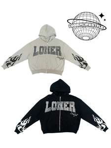 Sweat à capuche surdimensionné en coton pour hommes de grande taille sweat-shirt polaire d'hiver avec logo personnalisé sweat à capuche pour hommes - Product Image 4