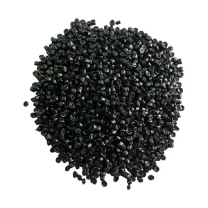 Yüksek performanslı polimerler HDPE siyah boru granülleri darbe sınıfı endüstriyel sınıf hammadde katı temeller
