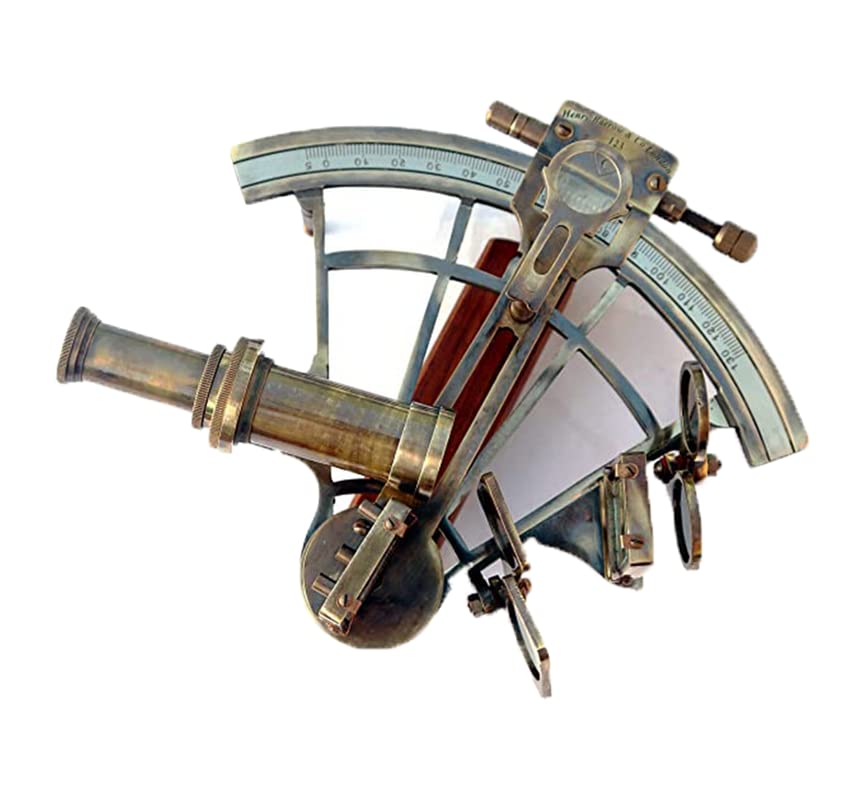 ANCIEN NAVIRE DE collection 10 pouces sextant marine en laiton poli