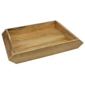 Plateau de service rectangulaire en bois de manguier de qualité supérieure en bois naturel à un prix de marché fiable pour les acheteurs en gros - Product Image 1