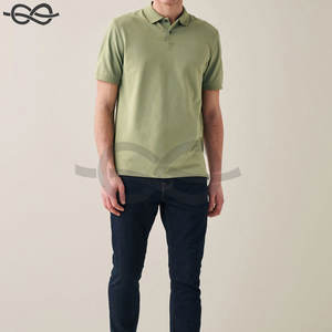 เสื้อโปโลผ้าโพลีเอสเตอร์สำหรับผู้ชายเสื้อโปโลผ้าซับลิเมชันสีพื้นสำหรับผู้ชายขนาดใหญ่พิเศษกำหนดได้เอง - Product Image 3