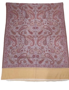 Hot Selling High Quality 100% Pure Silk Paisley Print Silk Screen Printed <b>Scarf</b> Assorted Mix Colors Long Beautiful Handmade - Product Image 3