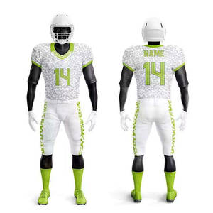 Uniforme de fútbol americano de secado rápido con logotipo personalizado de alta calidad, uniforme de fútbol americano hecho profesional - Product Image 4