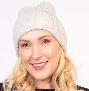 Moda nuevo estilo invierno suave al por mayor personalizado al aire libre de alta calidad gorros Jacquard ropa de calle cómodos gorros de mujer - Product Image 1