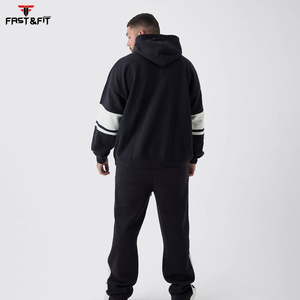 เสื้อฮู้ดสวมหัวแบบกำหนดเองสำหรับผู้หญิงและผู้ชายขนาด100% ผ้าฝ้ายขนาดใหญ่สำหรับออกกำลังกายกลางแจ้งลำลองในฤดูหนาว - Product Image 5