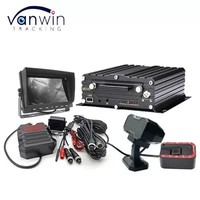 4CH 1080P SD MDVR Surveillance en temps réel 4G AI ADAS DMS DVR Mobile pour Bus & Truck Safety Driving CCTV System