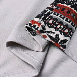 T-shirts à motif solide à la mode pour hommes haute qualité professionnelle vente en gros meilleure vente style logo personnalisé - Product Image 4