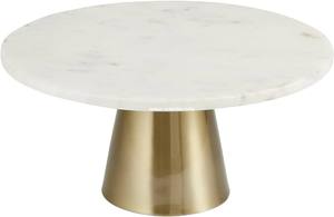 Support à gâteau rond élégant en métal avec base en cristal couleur et taille personnalisables écologiques - Product Image 3