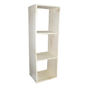 WELL HOME Bac de rangement cubique à 3 compartiments 36x30x104,9 cm pour peinture, vernissage ou teinture - Product Image 1