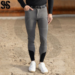 Pantalones de Montar a Caballo para Hombre, de Alta Calidad, Duraderos, Elásticos, Ajustados, para Entrenamiento Ecuestre, Uso en Establos, con Opciones Personalizables - Product Image 5