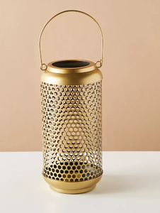 โคมไฟในห้องนั่งเล่นเชิงเทียนสำหรับตกแต่งที่ใส่เทียนที่ทำจากเหล็กรูปทรงเรียวเล็กขวดโหลตกแต่งบ้านผู้ผลิตขายส่ง - Product Image 6