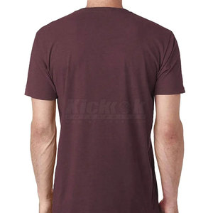 เสื้อยืดคอวีถักสไตล์คลาสสิกสำหรับผู้ชาย ผ้าฝ้าย 100% เนื้อผ้าบางเบา ระบายอากาศได้ดี สวมใส่สบายทุกวันในช่วงฤดูร้อน - Product Image 2