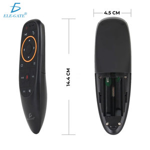 Telecomando Smart TV con Input Vocale, 4 Pulsanti, Telecomando a Infrarossi per Uso Domestico, Materiale Tastiera in Silicone, Funzione di Controllo IR - Product Image 3