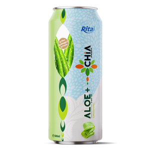 Rita Aloe Vera con Semilla de chía Sabor original Bebida natural y saludable de Vietnam OEM ODM Factory - Product Image 1