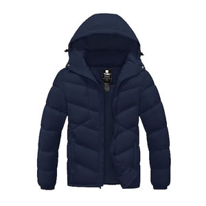 New Custom Logo Outdoor <b>Lightweight</b> Warm Coats <b>Men</b> Winter Bubble Puff Coat Cotton Puffer <b>Jackets</b> - Product Image 1