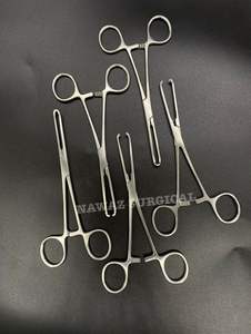 Pinzas para Tejidos Allis, Manuales, de Acero Inoxidable, Instrumento Quirúrgico de Alta Calidad, Pinzas de Agarre, Herramienta Médica con Certificación CE - Product Image 6