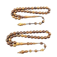 Tasbih Islami Resin elegan, manik-manik buatan tangan Misbaha Subha untuk Pria & Wanita