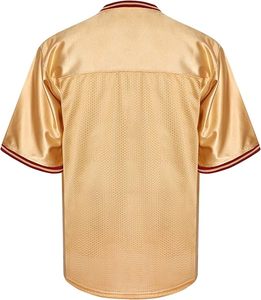 Maillot de football américain pour hommes, vente chaude, été, manches courtes, imprimé, respirant, séchage rapide, protection UV, grande taille - Product Image 2