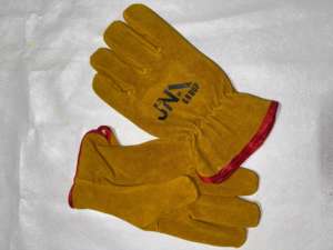 Vente chaude Gants de conduite en cuir de grain de vache Gants de protection pour le travail à la main - Product Image 4