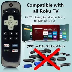 BESIA nuovo aggiornamento [bagliore al buio] di ricambio-telecomando per Roku-TV, compatibile per TCL Roku/Hisense Roku/Onn Roku/Philip - Product Image 4