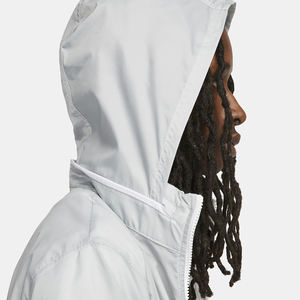 Vente en gros OEM survêtement en polyester de haute qualité pour hommes ensemble coupe-vent à capuche 2 pièces fermeture éclair imprimé strass grande taille XL hiver - Product Image 3