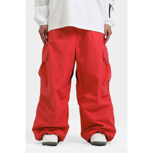 Amovible Ski Snowboard Baggy Pantalon Chauffé Coupe-Vent Caractéristiques Plus Taille Imprimé Technics High Street Wide Leg Loose Streetwear - Product Image 4