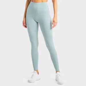 Mallas elásticas de Color marrón para mujer personalizadas de alta calidad a la venta, mallas de Yoga para mujer, pantalones a la venta - Product Image 1