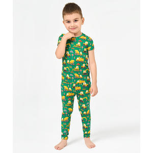 Pyjama à manches courtes pour garçons, vêtements confortables pour enfants en bas âge - Product Image 1